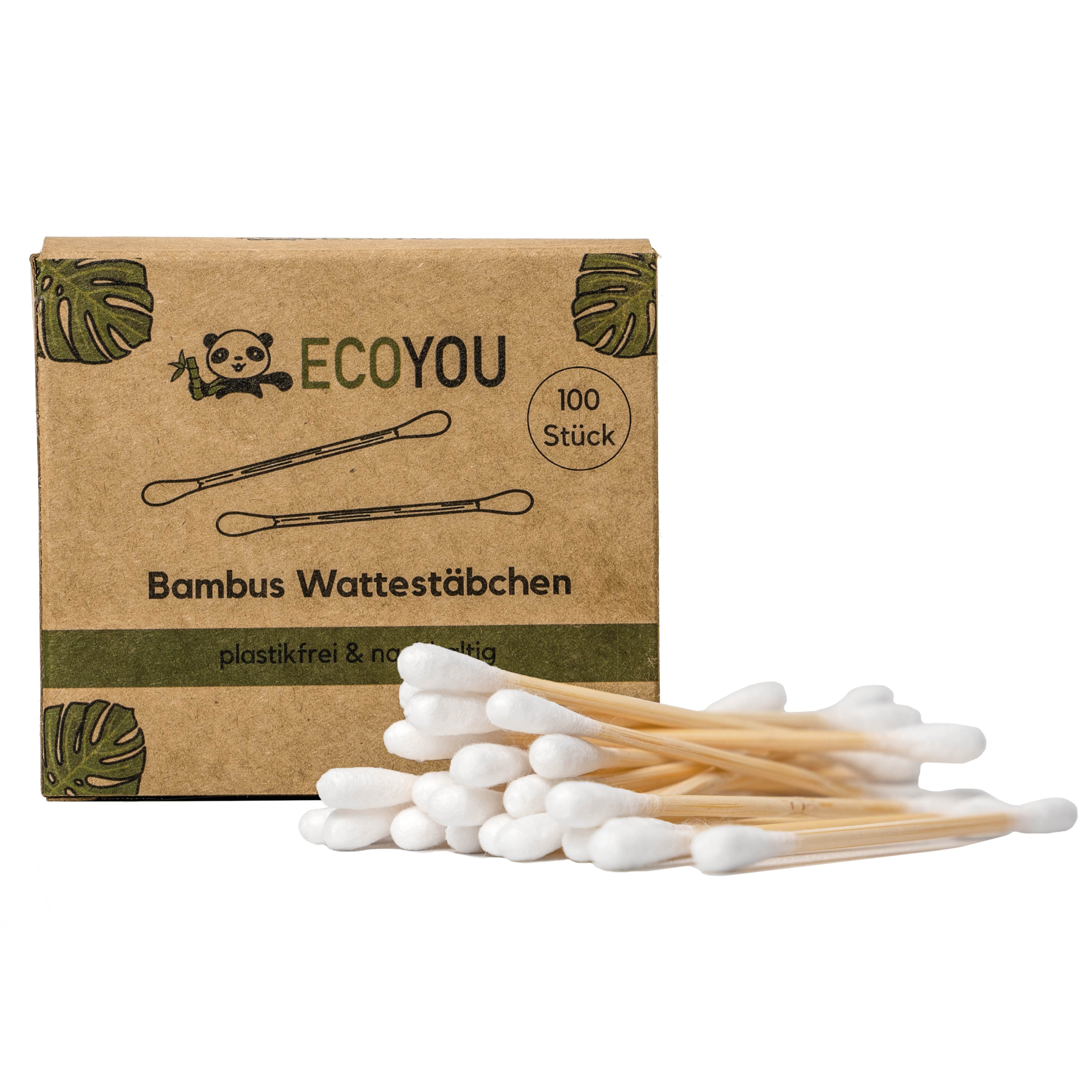 Bambus Wattestbchen - 100 Stck  EcoYou B2B Shop